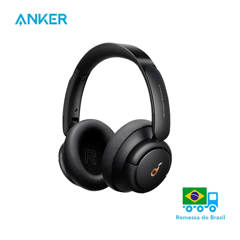 Soundcore By Anker Life Q30 Fones De Ouvido Hbridos Com Cancelamento De Rudo Ativo Sem Fio Bluetooth